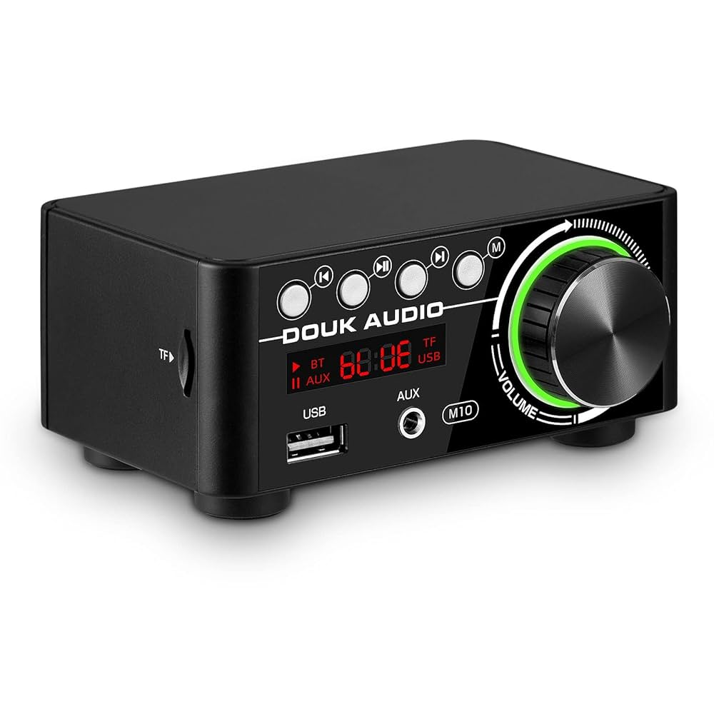 douk audio bluetoothアンプ Amazon.com: Douk Audio 120W Mini Bluetooth 5.0 Power
